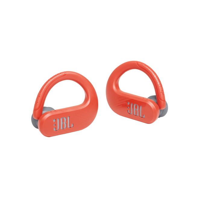 JBL Endurance Peak II - Coral - Waterproof true wireless sport earbuds - Detailshot 1 image number null